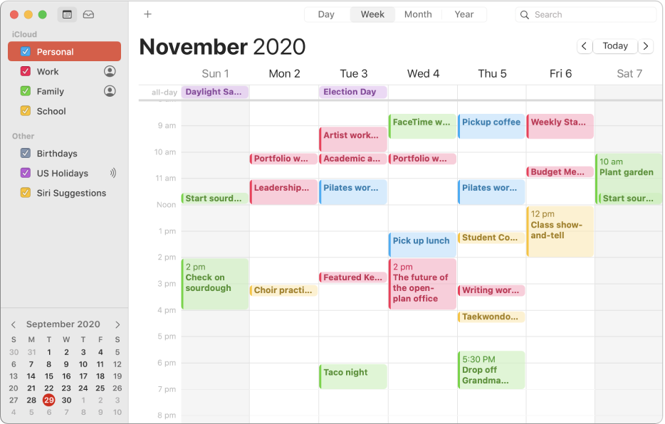 free 2018 calendar for apple mac